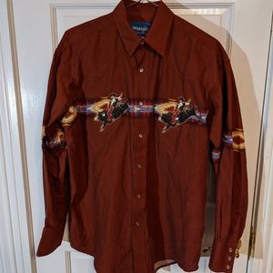 Vintage Wrangler Western Button-up